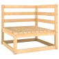 vidaXL Set Divani Giardino 6 pz con Cuscini in Legno Massello di Pino vidaXL Set Divani Giardino 6 pz con Cuscini in Legno Massello di Pino