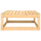 vidaXL Set Divani Giardino 6 pz con Cuscini in Legno Massello di Pino vidaXL Set Divani Giardino 6 pz con Cuscini in Legno Massello di Pino