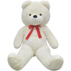 vidaXL Orsacchiotto di Peluche Bianco 170 cm
