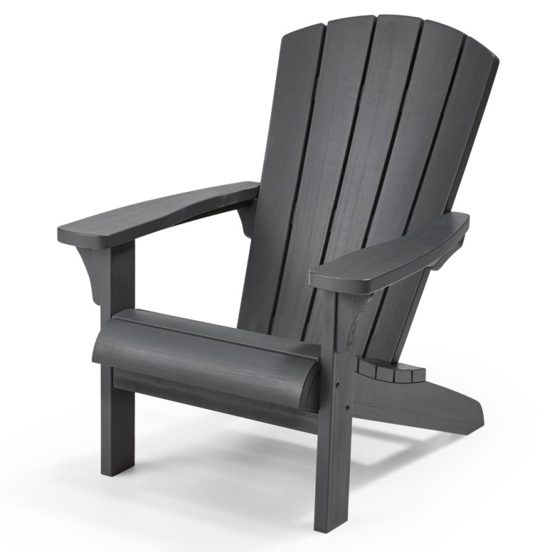 Keter Sedia Adirondack Troy Grafite Keter Sedia Adirondack Troy Grafite