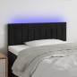 vidaXL Testiera a LED Nera 90x5x78/88 cm in Similpelle vidaXL Testiera a LED Nera 90x5x78/88 cm in Similpelle