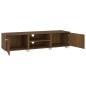 Mobile per TV Rovere Marrone 140x40x35 cm Legno Multistrato
