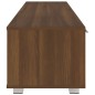 Mobile per TV Rovere Marrone 140x40x35 cm Legno Multistrato