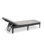Keter Lettino Prendisole con Cuscino Jaipur Grafite Keter Lettino Prendisole con Cuscino Jaipur Grafite