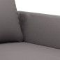 vidaXL Set di Divani 2 pz con Cuscini Grigio in Similpelle