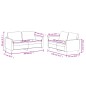 vidaXL Set di Divani 2 pz con Cuscini Grigio in Similpelle