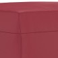 vidaXL Set di Divani 3 pz con Cuscini Rosso Vino in Similpelle vidaXL Set di Divani 3 pz con Cuscini Rosso Vino in Similpelle