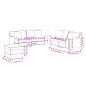 vidaXL Set di Divani 3 pz con Cuscini Rosso Vino in Similpelle vidaXL Set di Divani 3 pz con Cuscini Rosso Vino in Similpelle