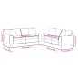 vidaXL Set di Divani 2 pz con Cuscini Grigio in Similpelle vidaXL Set di Divani 2 pz con Cuscini Grigio in Similpelle