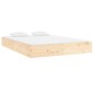 vidaXL Giroletto in Legno Massello 180x200 cm Super King