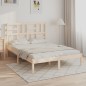 vidaXL Giroletto in Legno Massello 150x200 cm King Size vidaXL Giroletto in Legno Massello 150x200 cm King Size