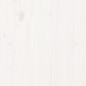 vidaXL Giroletto Bianco in Legno Massello 150x200 cm King Size vidaXL Giroletto Bianco in Legno Massello 150x200 cm King Size