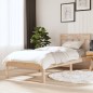 vidaXL Giroletto 75x190 cm Small Single in Legno Massello vidaXL Giroletto 75x190 cm Small Single in Legno Massello
