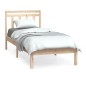 vidaXL Giroletto 75x190 cm Small Single in Legno Massello vidaXL Giroletto 75x190 cm Small Single in Legno Massello