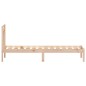 vidaXL Giroletto 75x190 cm Small Single in Legno Massello vidaXL Giroletto 75x190 cm Small Single in Legno Massello