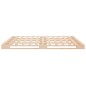 vidaXL Giroletto senza Materasso 150x200 cm in Legno Massello di Pino vidaXL Giroletto senza Materasso 150x200 cm in Legno Massello di Pino