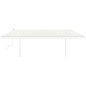 vidaXL Tenda da Sole Retrattile Manuale con LED 5x3,5 m Crema vidaXL Tenda da Sole Retrattile Manuale con LED 5x3,5 m Crema