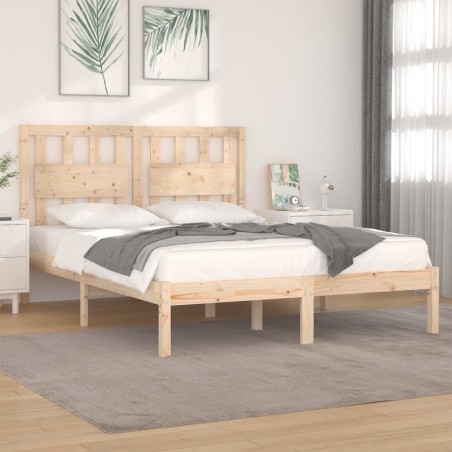 vidaXL Giroletto in Legno Massello 180x200 cm Super King