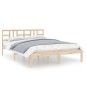 vidaXL Giroletto in Legno Massello 135x190 cm Double vidaXL Giroletto in Legno Massello 135x190 cm Double