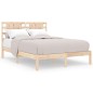 vidaXL Giroletto in Legno Massello 135x190 cm Double vidaXL Giroletto in Legno Massello 135x190 cm Double