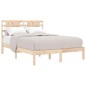 vidaXL Giroletto in Legno Massello 135x190 cm Double vidaXL Giroletto in Legno Massello 135x190 cm Double