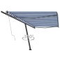 vidaXL Tenda Retrattile Automatica 500x300 cm Arancione Marrone vidaXL Tenda Retrattile Automatica 500x300 cm Arancione Marrone
