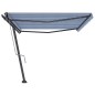 vidaXL Tenda Retrattile Automatica 500x300 cm Arancione Marrone vidaXL Tenda Retrattile Automatica 500x300 cm Arancione Marrone
