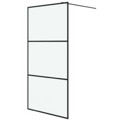 vidaXL Parete Doccia Walk in 100x195 cm Vetro Smerigliato ESG