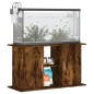 vidaXL Supporto Acquario 101x41x58 cm in Legno Multistrato Rovere Fumo