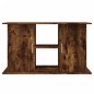 vidaXL Supporto Acquario 101x41x58 cm in Legno Multistrato Rovere Fumo