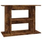vidaXL Supporto Acquario 80x35x60 cm in Legno Multistrato Rovere Fumo vidaXL Supporto Acquario 80x35x60 cm in Legno Multistrato Rovere Fumo
