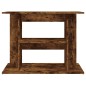 vidaXL Supporto Acquario 80x35x60 cm in Legno Multistrato Rovere Fumo vidaXL Supporto Acquario 80x35x60 cm in Legno Multistrato Rovere Fumo