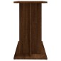 vidaXL Supporto Acquario 80x35x60 cm Legno Multistrato Rovere Marrone