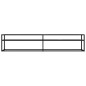vidaXL Mobile Porta TV Marmo Nero 200x40x40,5 cm in Vetro Temperato vidaXL Mobile Porta TV Marmo Nero 200x40x40,5 cm in Vetro Temperato
