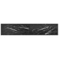 vidaXL Mobile Porta TV Marmo Nero 200x40x40,5 cm in Vetro Temperato vidaXL Mobile Porta TV Marmo Nero 200x40x40,5 cm in Vetro Temperato