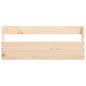 vidaXL Scarpiere a Parete 2 pz 59x9x23 cm Legno Massello di Pino