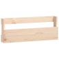 vidaXL Scarpiere a Parete 2 pz 59x9x23 cm Legno Massello di Pino
