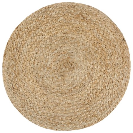vidaXL Pouf Lavorato a Mano Grigio 40x45 cm in Juta