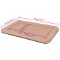 VidaXL Materasso per Cani Taglia M Beige VidaXL Materasso per Cani Taglia M Beige