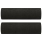 vidaXL Set Divani 2 pz con Cuscini Nero in Tessuto vidaXL Set Divani 2 pz con Cuscini Nero in Tessuto