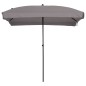 Madison Ombrellone Patmos Luxe Rettangolare 210x140 cm Grigio Talpa Madison Ombrellone Patmos Luxe Rettangolare 210x140 cm Grigio Talpa