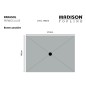 Madison Ombrellone Patmos Luxe Rettangolare 210x140 cm Grigio Talpa Madison Ombrellone Patmos Luxe Rettangolare 210x140 cm Grigio Talpa