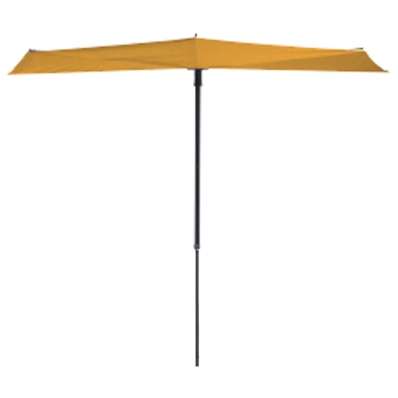 Madison Ombrellone da Balcone Sun Wave 270x150 cm Giallo Oro Madison Ombrellone da Balcone Sun Wave 270x150 cm Giallo Oro