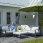 Madison Telo per Set Divani da Esterno 270x210x90 cm Sinistro Grigio Madison Telo per Set Divani da Esterno 270x210x90 cm Sinistro Grigio