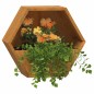 vidaXL Fioriere da Parete 2 pz Ruggine in Acciaio Corten 30x10x25 cm vidaXL Fioriere da Parete 2 pz Ruggine in Acciaio Corten 30x10x25 cm