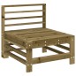 vidaXL Set Salotto da Giardino 6 pz in Legno Impregnato di Pino vidaXL Set Salotto da Giardino 6 pz in Legno Impregnato di Pino