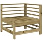 vidaXL Set Salotto da Giardino 8 pz in Legno Impregnato di Pino