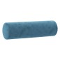 vidaXL Set di Divani 2 pz con Cuscini Blu in Velluto vidaXL Set di Divani 2 pz con Cuscini Blu in Velluto