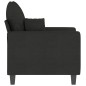 vidaXL Poltrona Nera 60 cm in Tessuto vidaXL Poltrona Nera 60 cm in Tessuto
