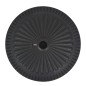 vidaXL Base per Parasole Circolare in Resina Nera 29 kg vidaXL Base per Parasole Circolare in Resina Nera 29 kg